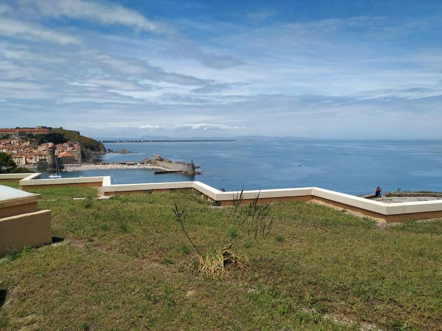 קוליור Location Vue Mer Du Samedi Au Samedi, Clim, Parking, Piscine, Plage מראה חיצוני תמונה